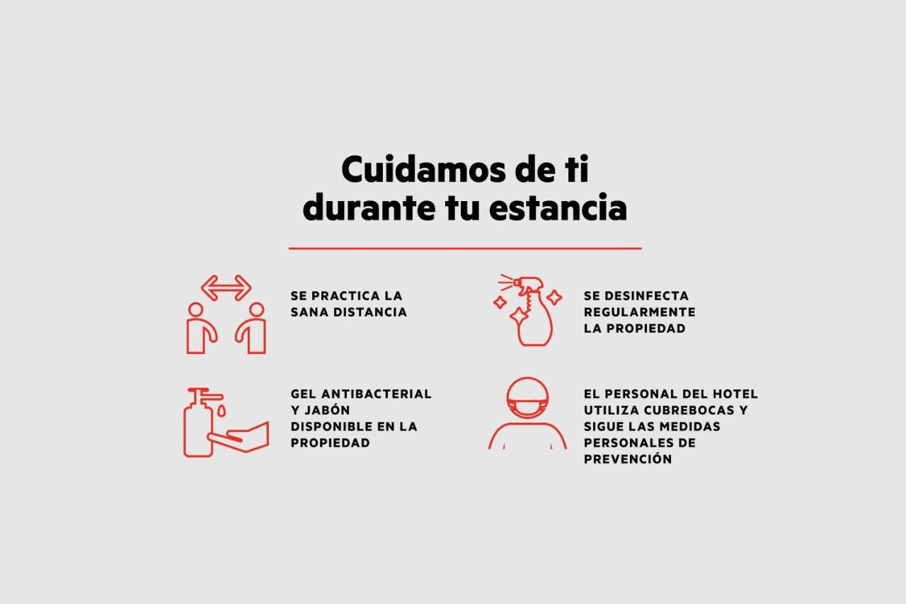 Capital O Cancun Ocean View, Cancún Buitenkant foto Safety measures at hotels in Spain